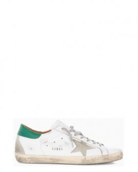 Men's White Super-star Sneakers