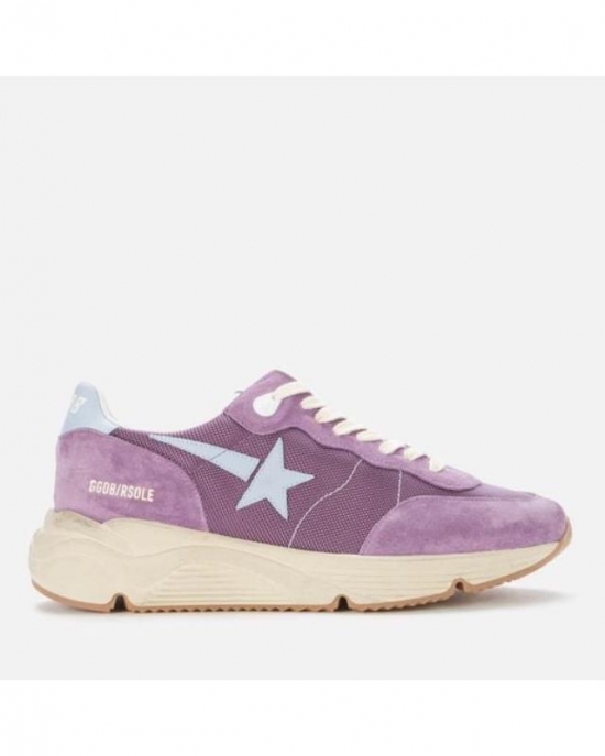 Women's Purple Running Sole Sneakers