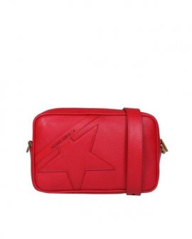 Women's Red Star Bag Leather Shoulder Bag