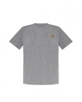 Women's Gray T-shirt With Logo