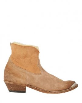 Women's Brown Young Shearling-lined Suede Ankle Boots