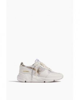 Women's White Running Sole Sneaker