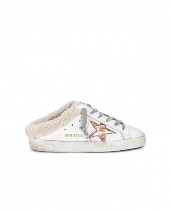 Women's White Superstar Sabot Sneaker