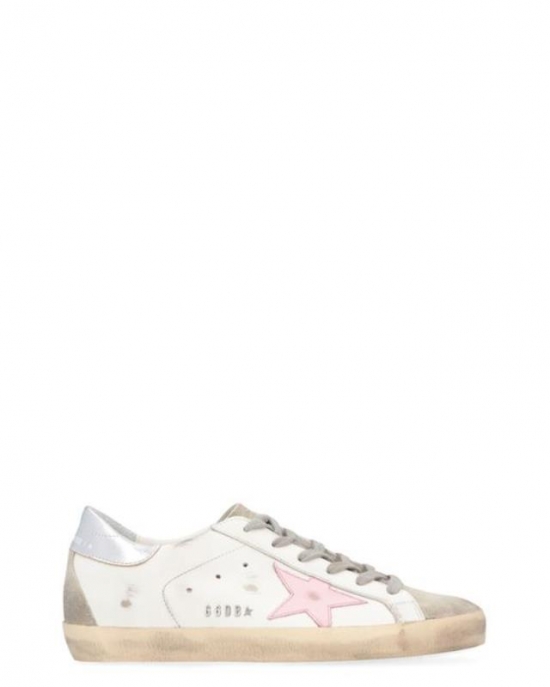 Women's White Super-star Low-top Sneakers