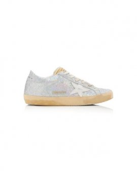 Women's Superstar Metallic And Leather Sneakers
