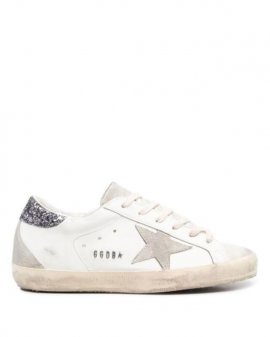 Women's White Super-star Low-top Sneakers