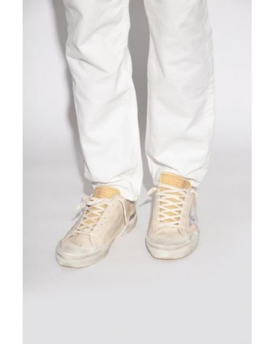 Men's White 'super Star' Sneakers