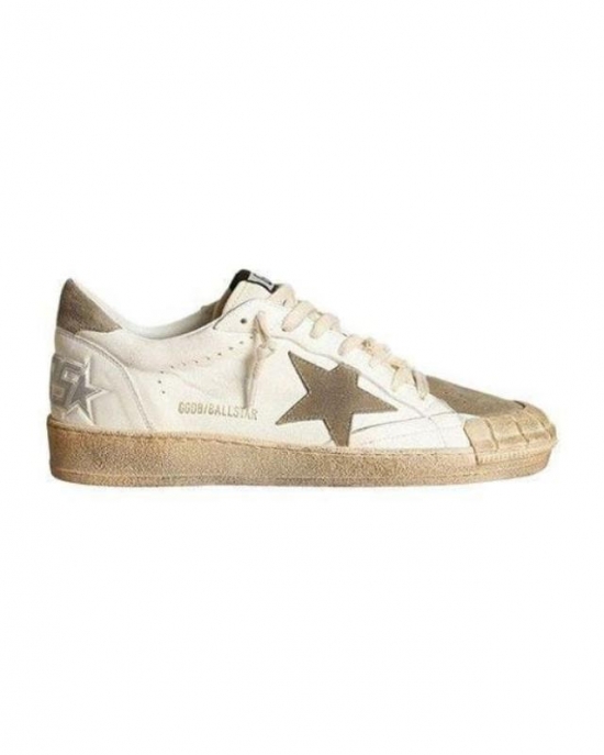 Women's White Ball Star Sneakers