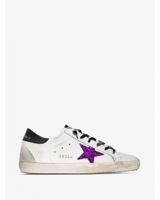 Women's White Super-star Low-top Sneakers