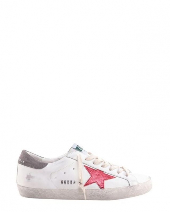 Men's Pink Superstar Sneakers